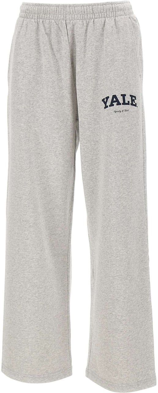Sporty & Rich Trousers Grey Lichtgrijs