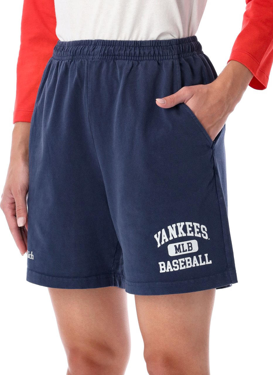 Sporty & Rich Yankees Short Blu Blauw