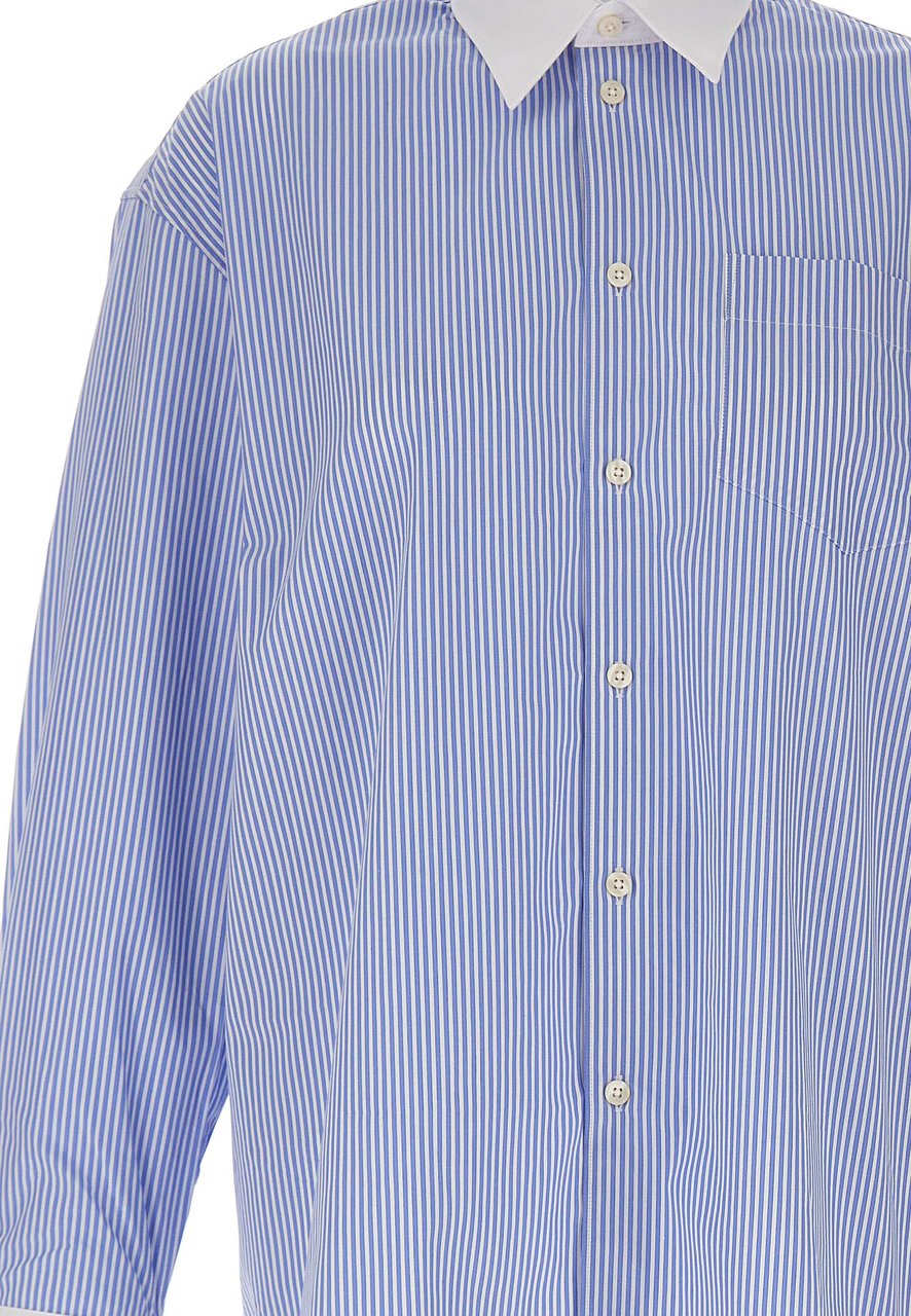 Sporty & Rich Shirts Light Blue Lichtblauw