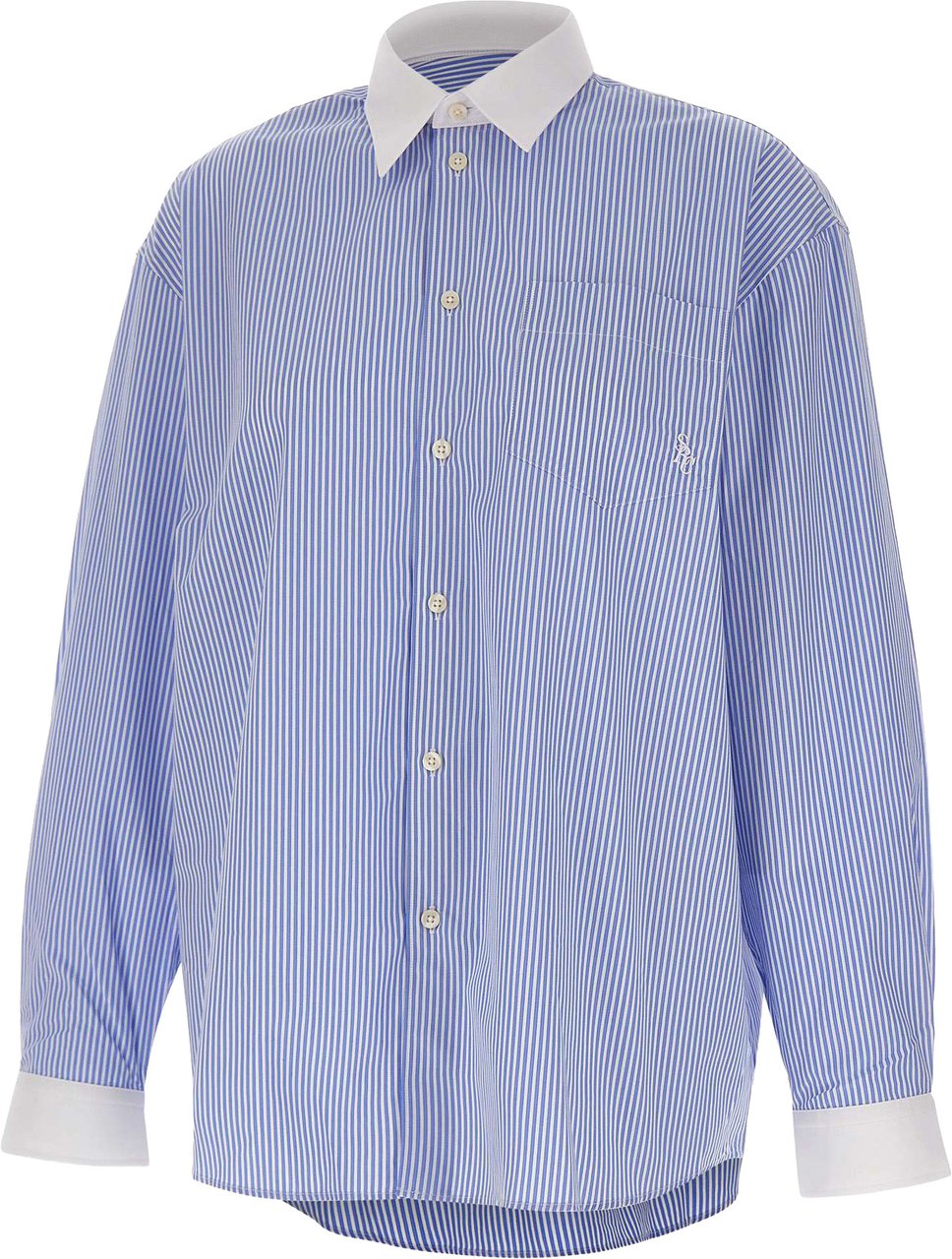 Sporty & Rich Shirts Light Blue Lichtblauw