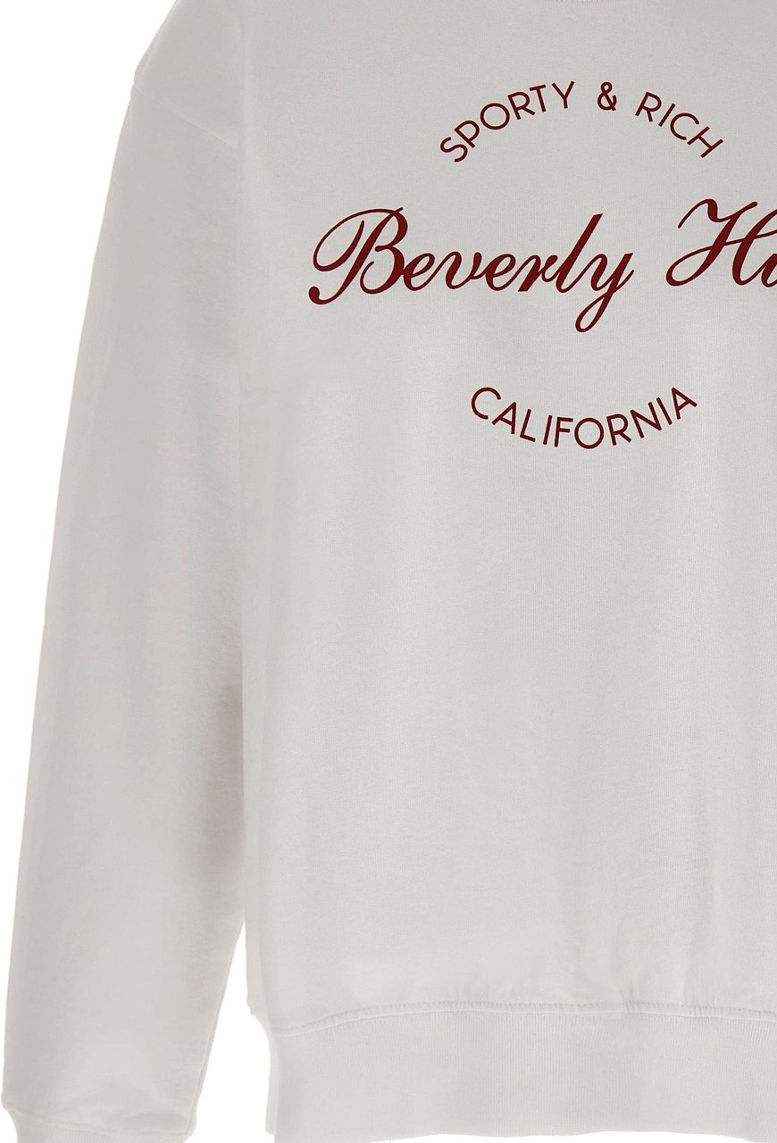 Sporty & Rich Sweaters White Wit