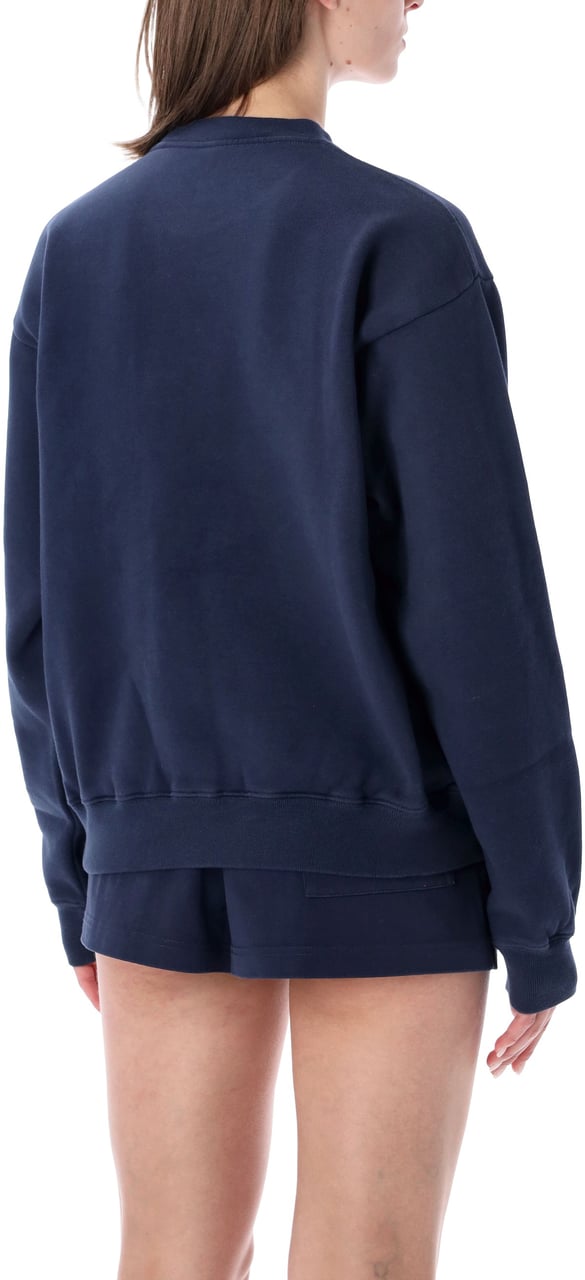 Sporty & Rich Country Club Varsity Crewneck Blue Navy