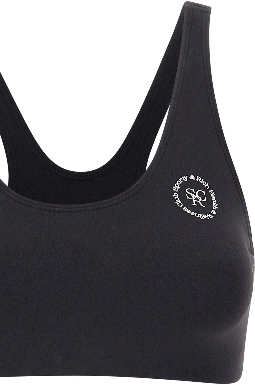Sporty & Rich Top Black Zwart