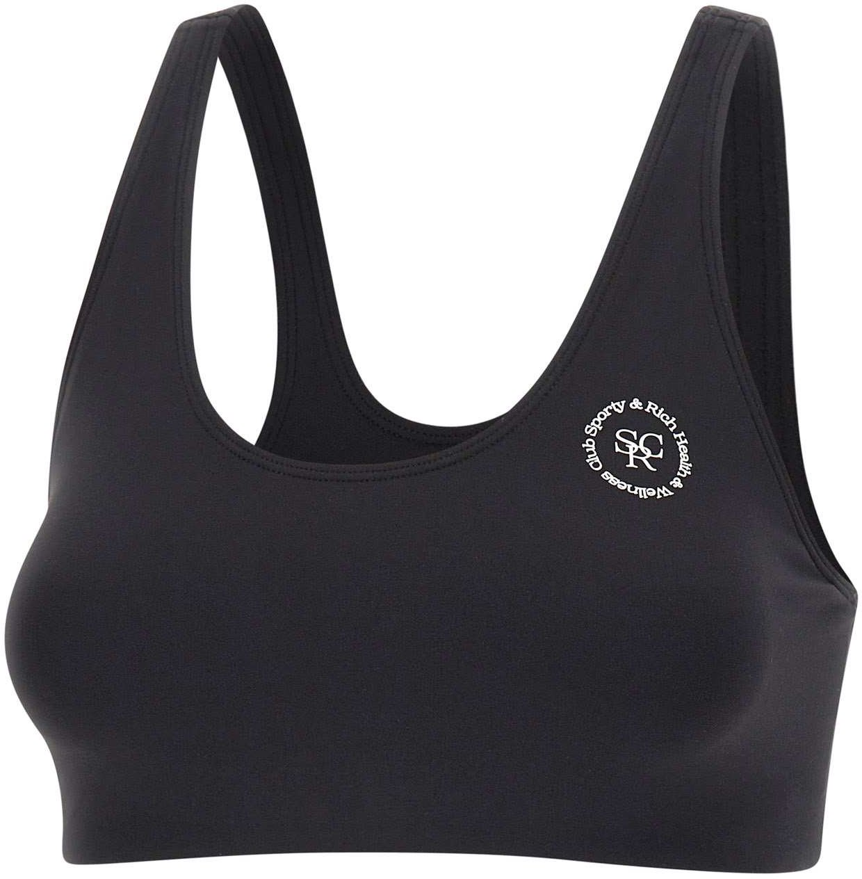 Sporty & Rich Top Black Zwart