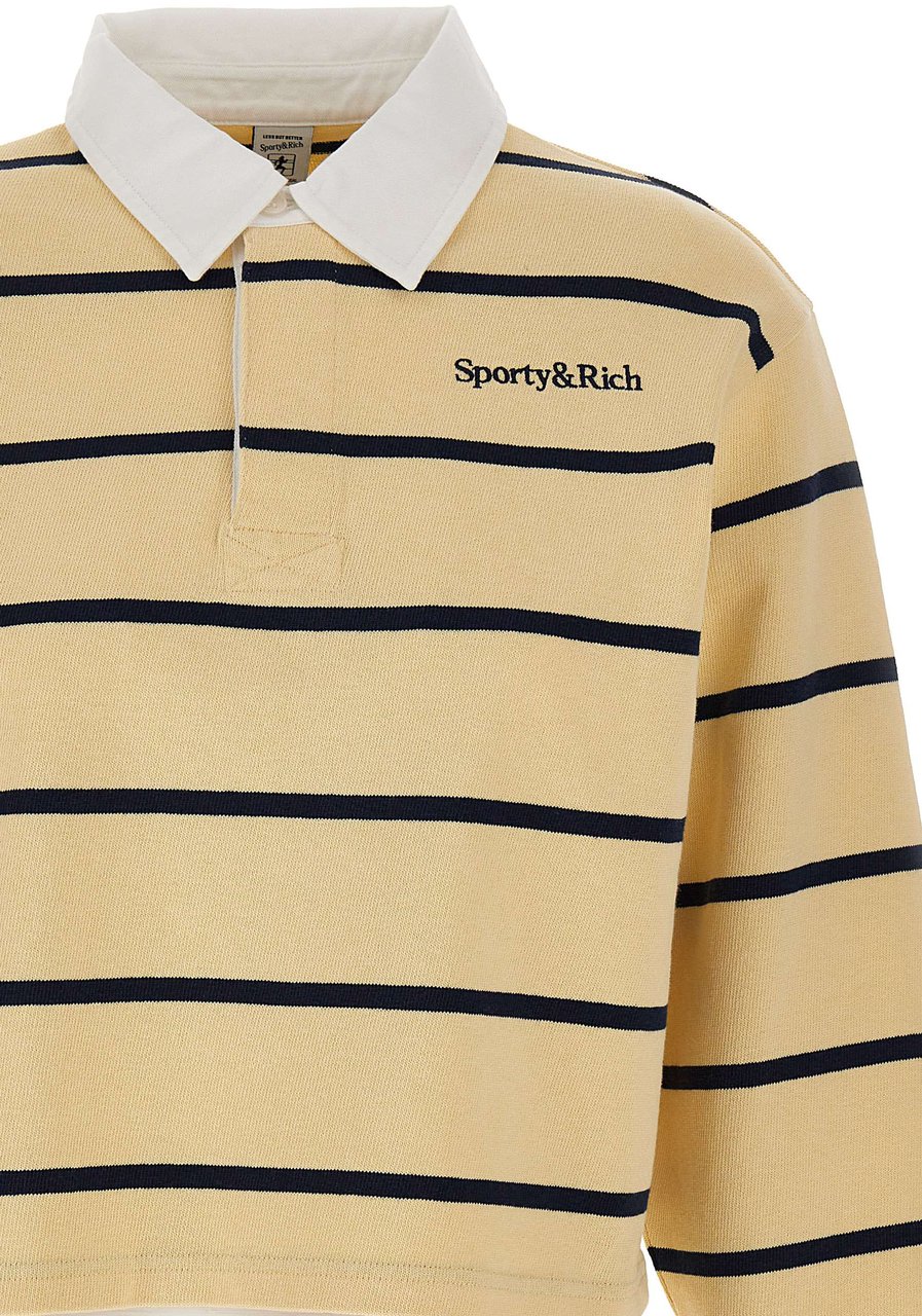 Sporty & Rich T-Shirts And Polos Yellow Geel