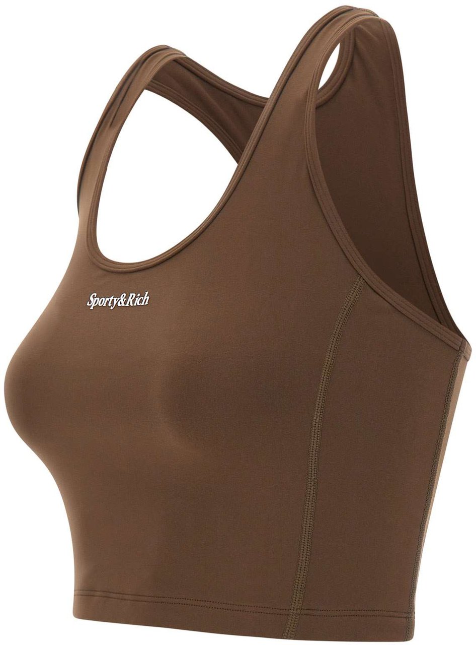 Sporty & Rich Top Brown Bruin