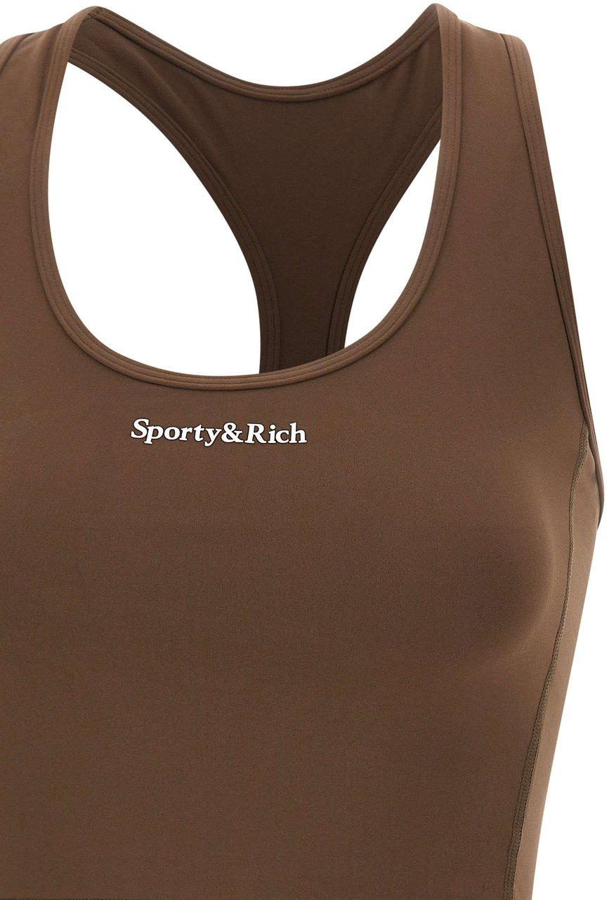 Sporty & Rich Top Brown Bruin