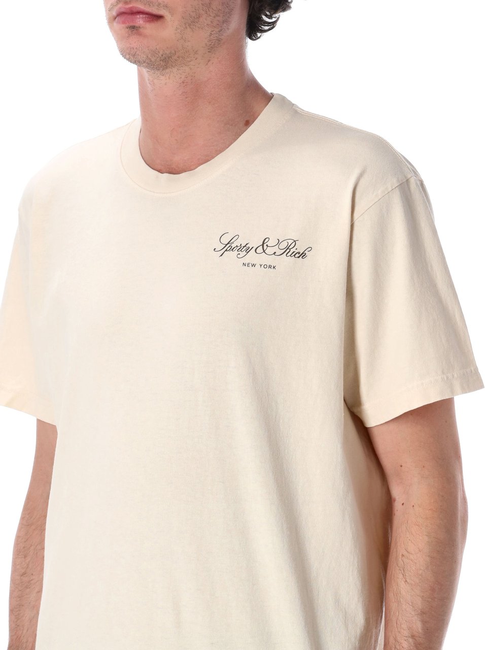 Sporty & Rich Sporty & Rich Vendome T-shirt Neutraal