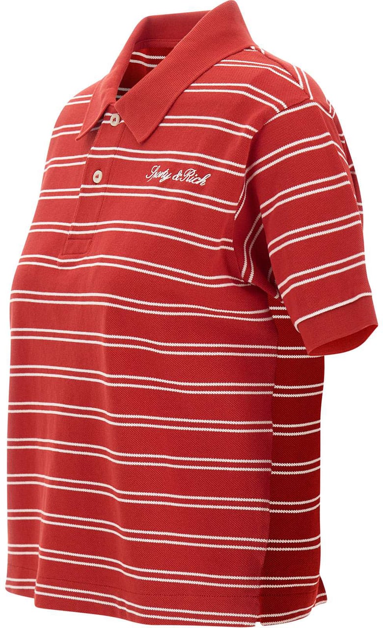 Sporty & Rich T-Shirts And Polos Red Rood
