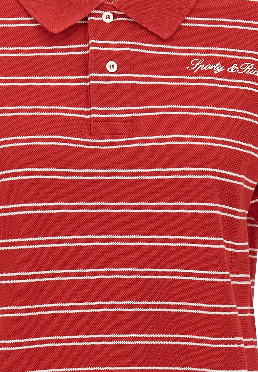 Sporty & Rich T-Shirts And Polos Red Rood