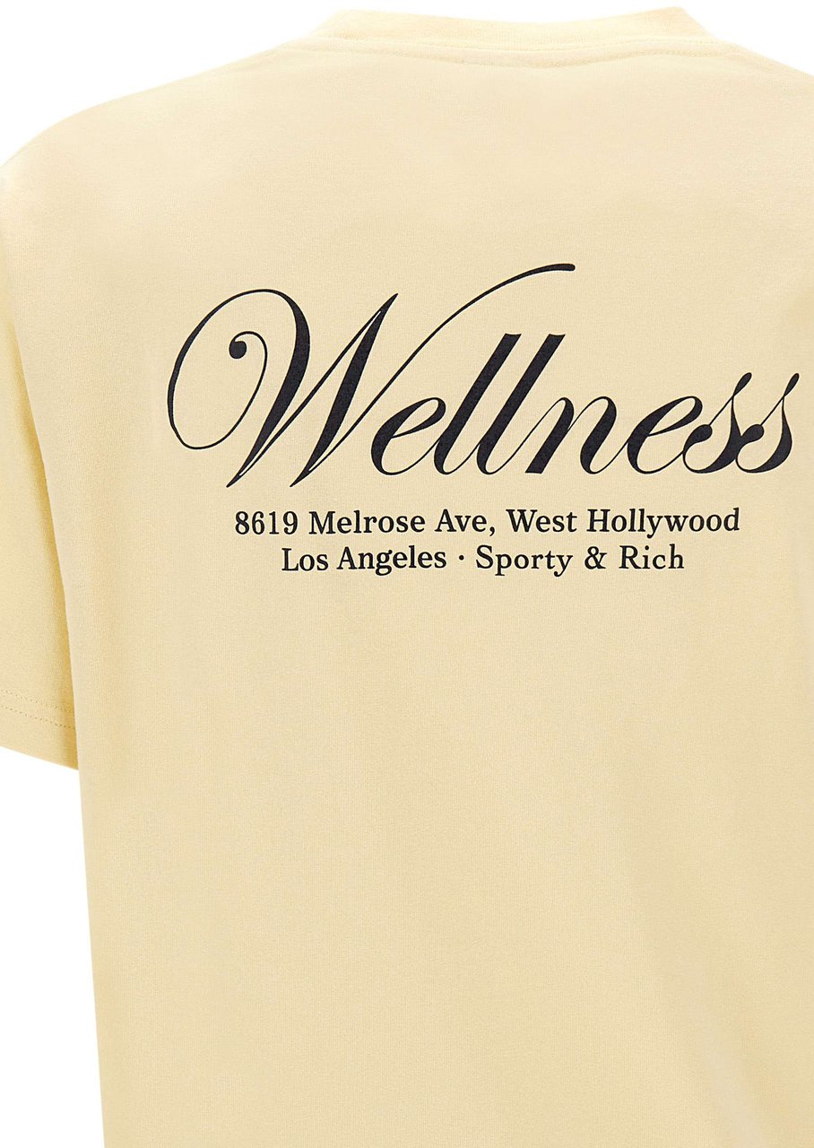 Sporty & Rich T-Shirts And Polos Yellow Geel