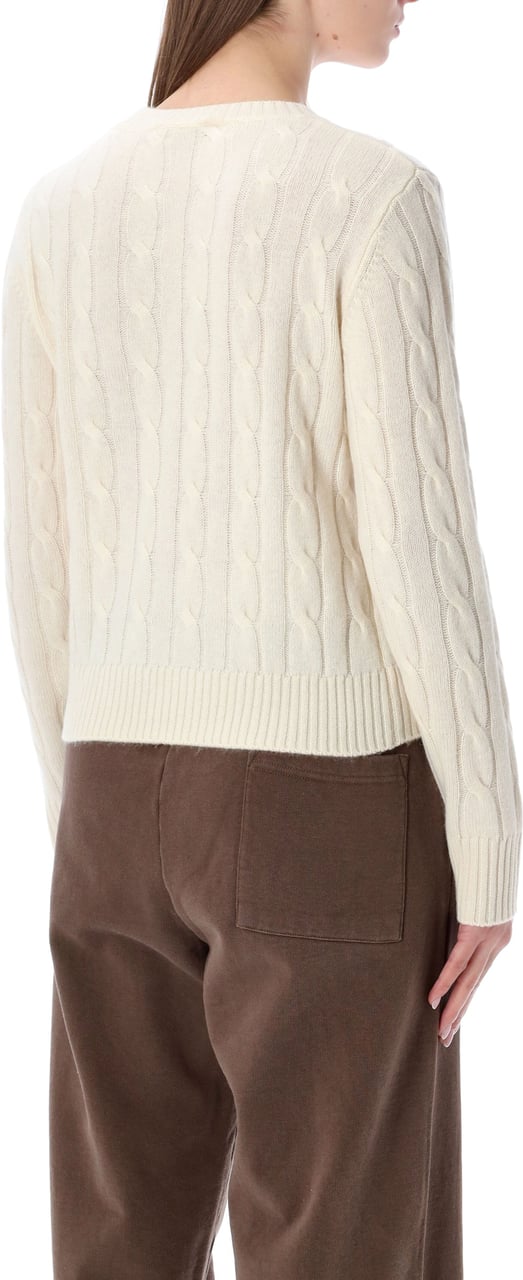 Sporty & Rich S&R Cable Knit Beige Beige
