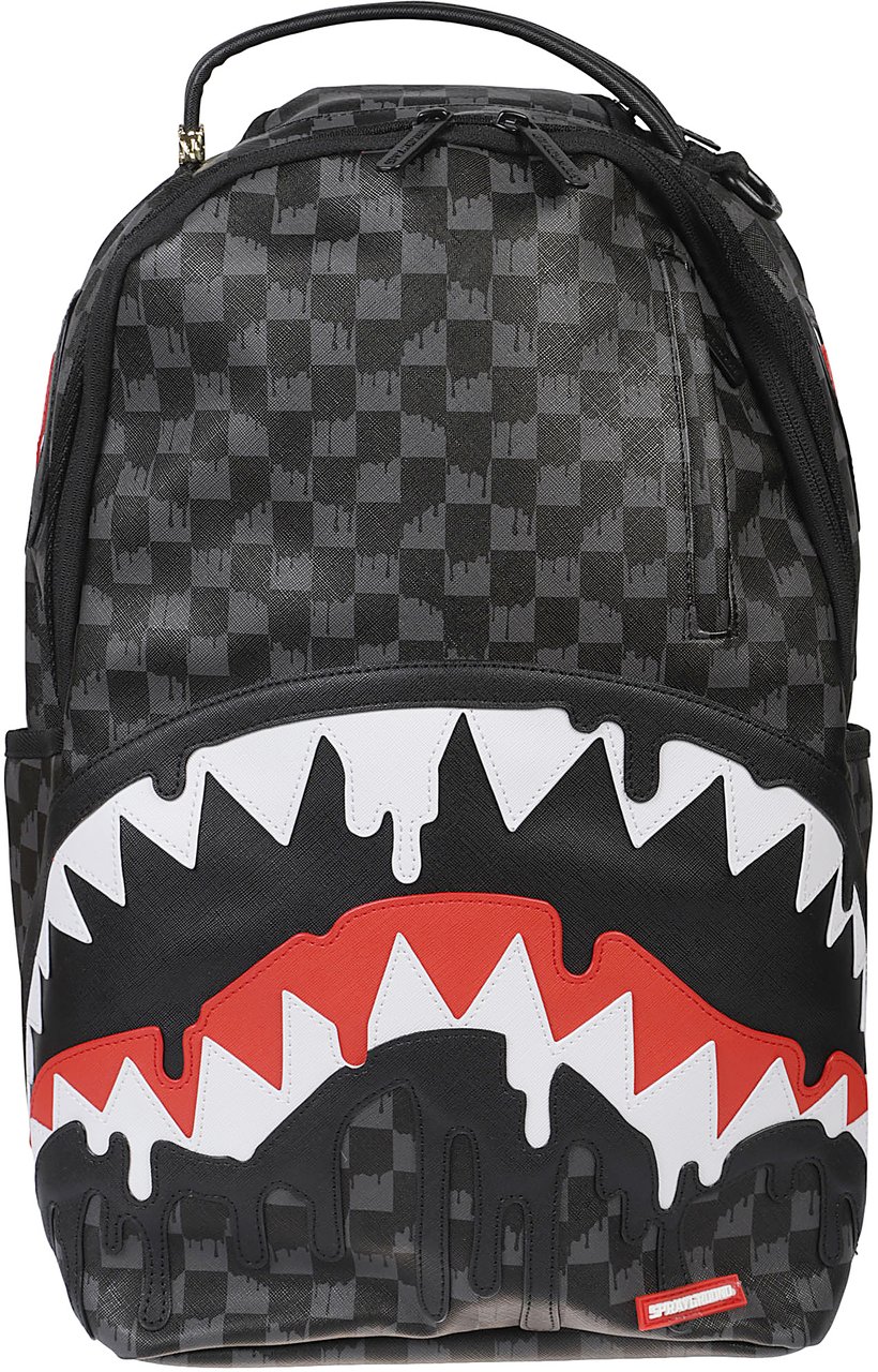 Sprayground Dripping Sharks In Paris Dlxv Backpack Black Zwart