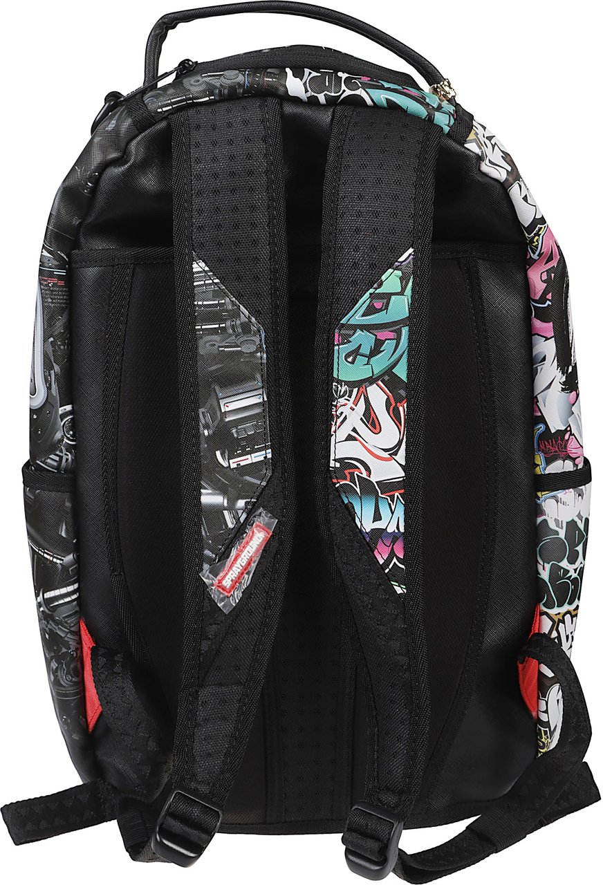 Sprayground Split Cybershark Dlxsv Backpack Multicolour Divers
