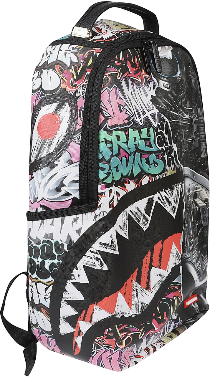 Sprayground Split Cybershark Dlxsv Backpack Multicolour Divers