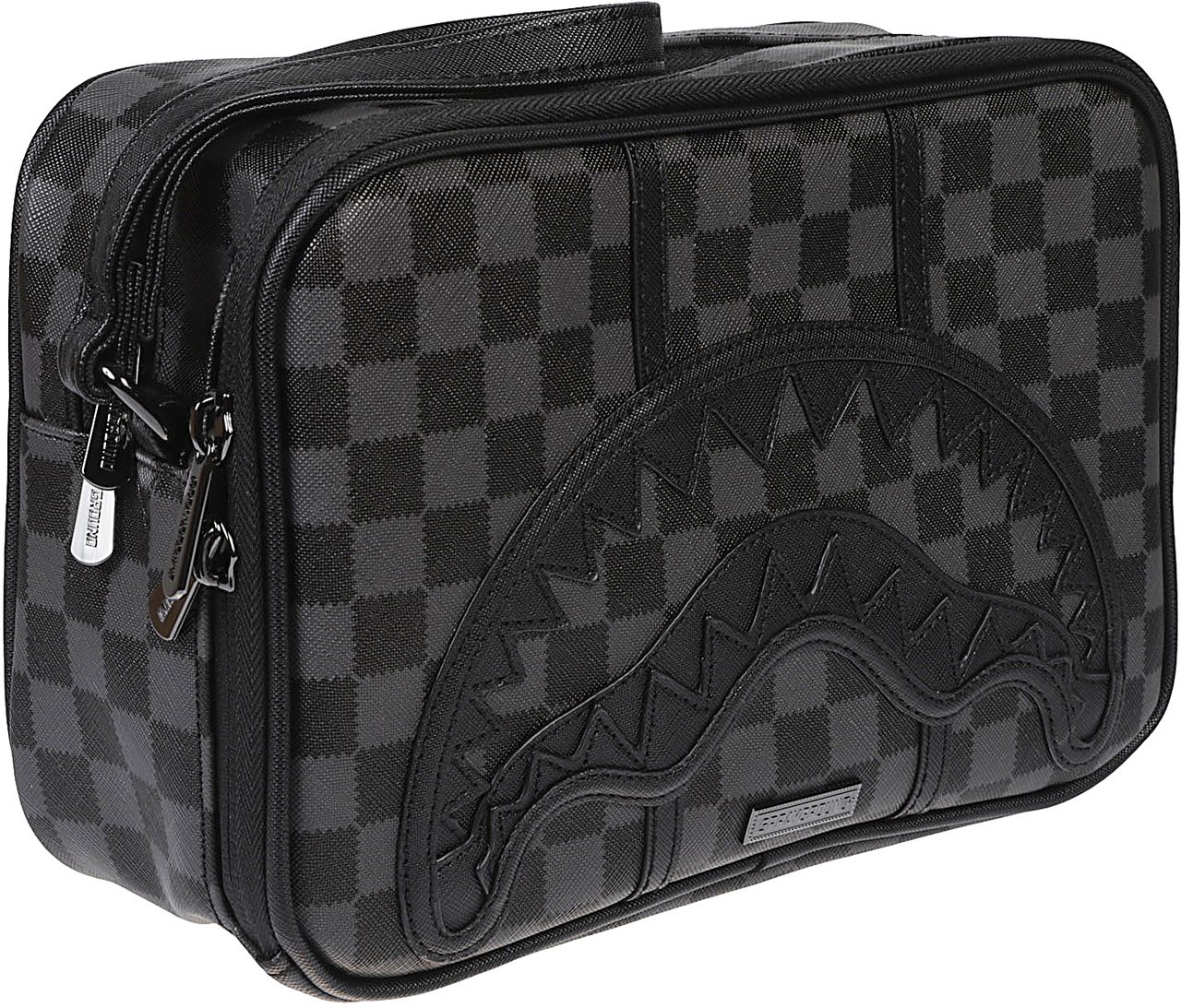 Sprayground Midnight Chateau Beauty Case Black Zwart