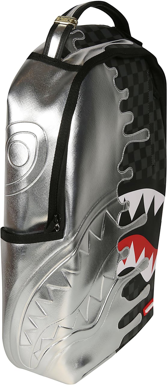 Sprayground Side Drip Backpack Metallic Metallic