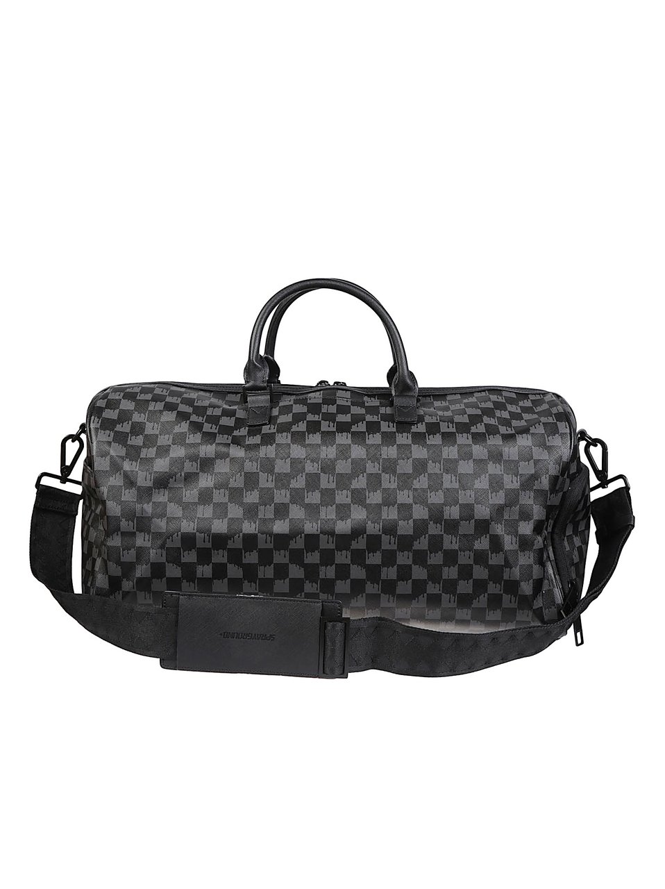 Sprayground Dripping Sharks In Paris Duffle Black Zwart