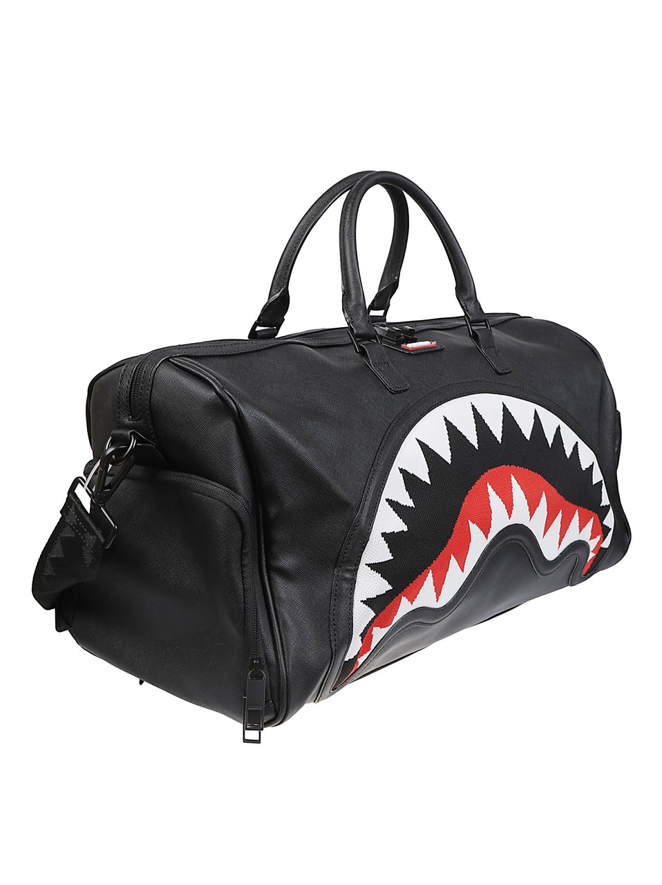 Sprayground Fly Knit Mouth Duffle Black Zwart