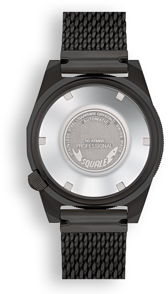 Squale 1521 Zwart