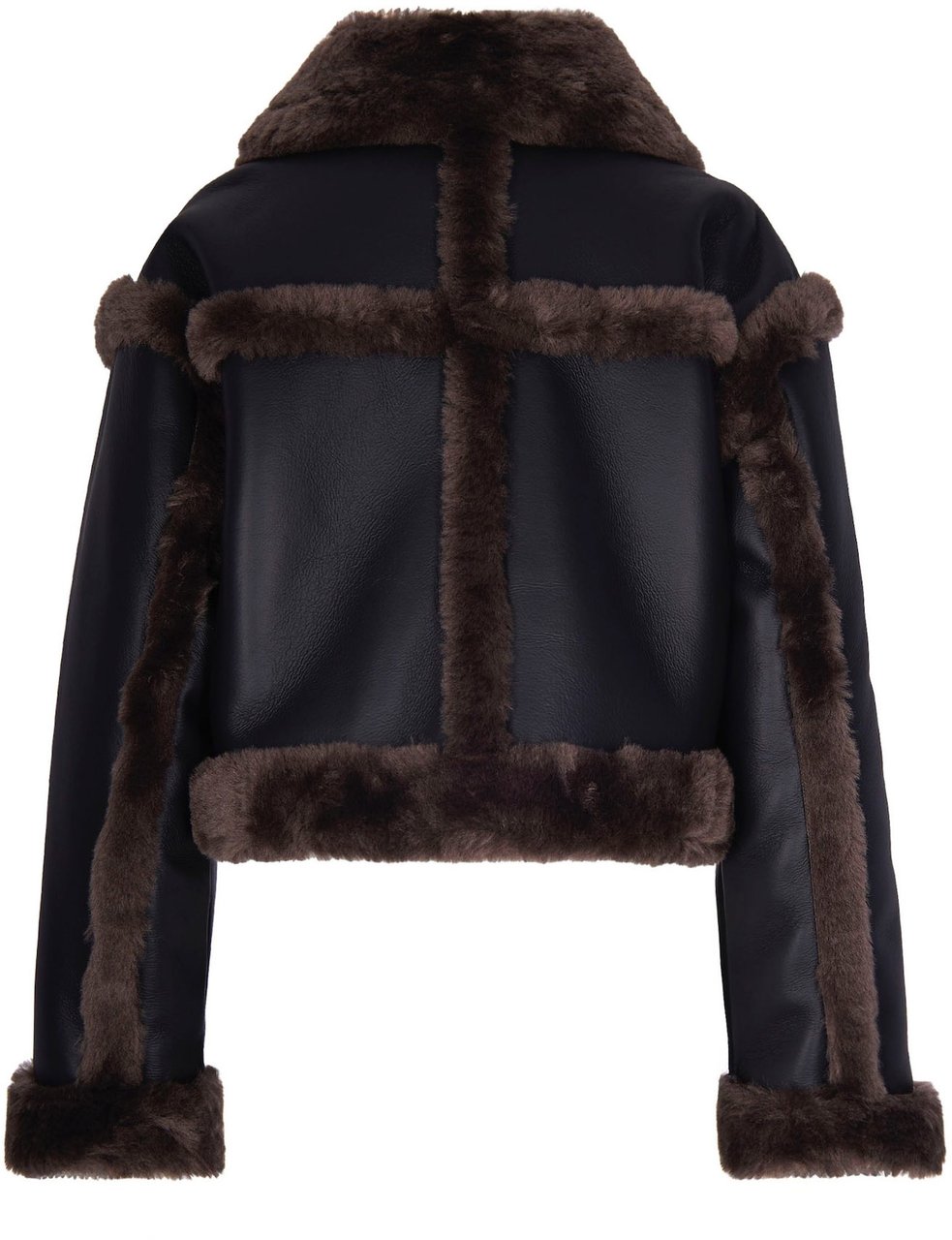 Stand Studio Coats Blackdark Brown Zwart
