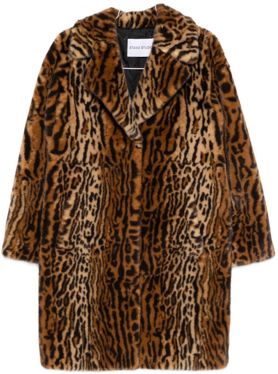 Stand Studio Coats Brown Bruin