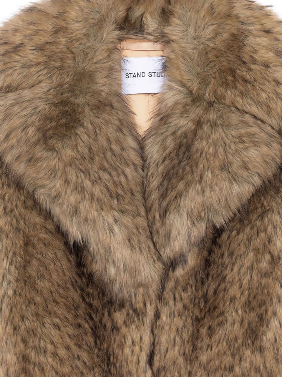 Stand Studio Coats Marrone Chiaro Bruin