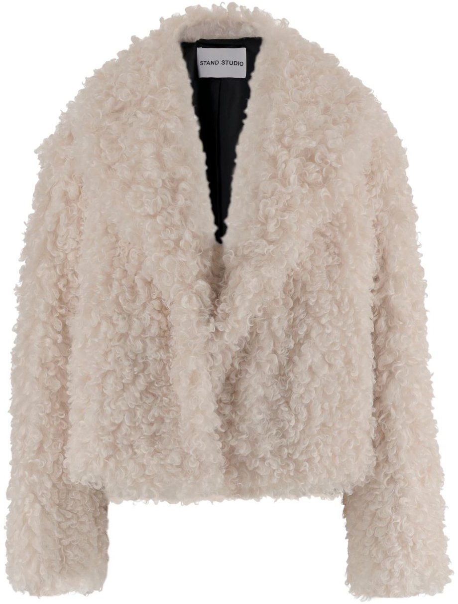 Stand Studio Coats White Wit