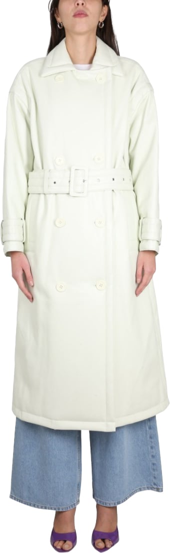 Stand Studio Emily Trench Coat Groen
