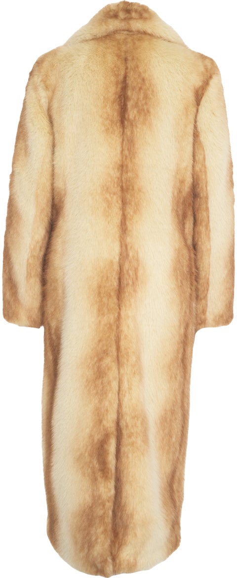 Stand Studio Faux fur coat 'Nora' Beige