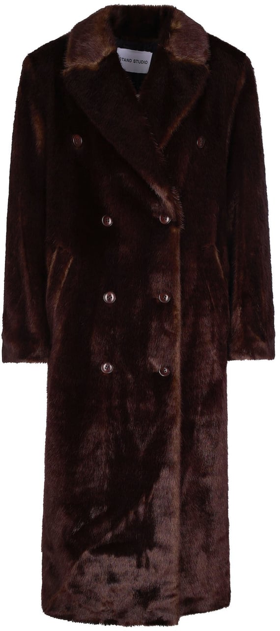 Stand Studio Coats Brown Bruin