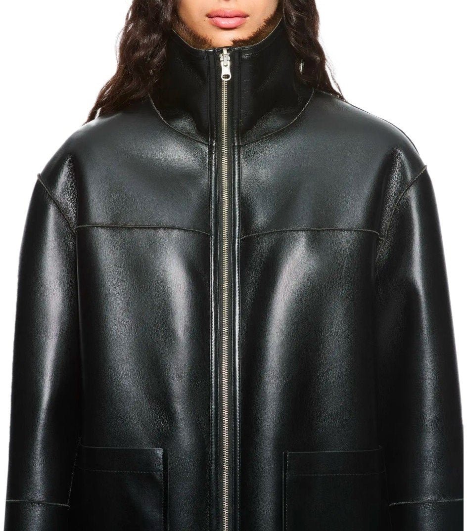 Stand Studio STAND STUDIO BRELLA REVERSIBLE JACKET Zwart