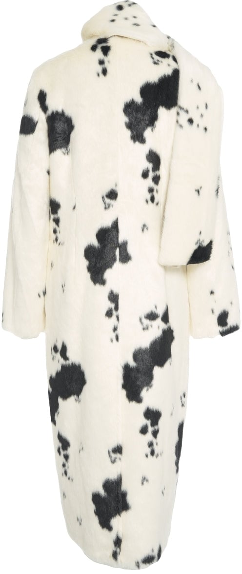 Stand Studio Faux fur coat 'Palmer' Wit