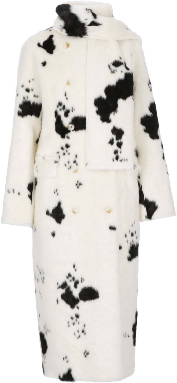 Stand Studio Coats White Wit