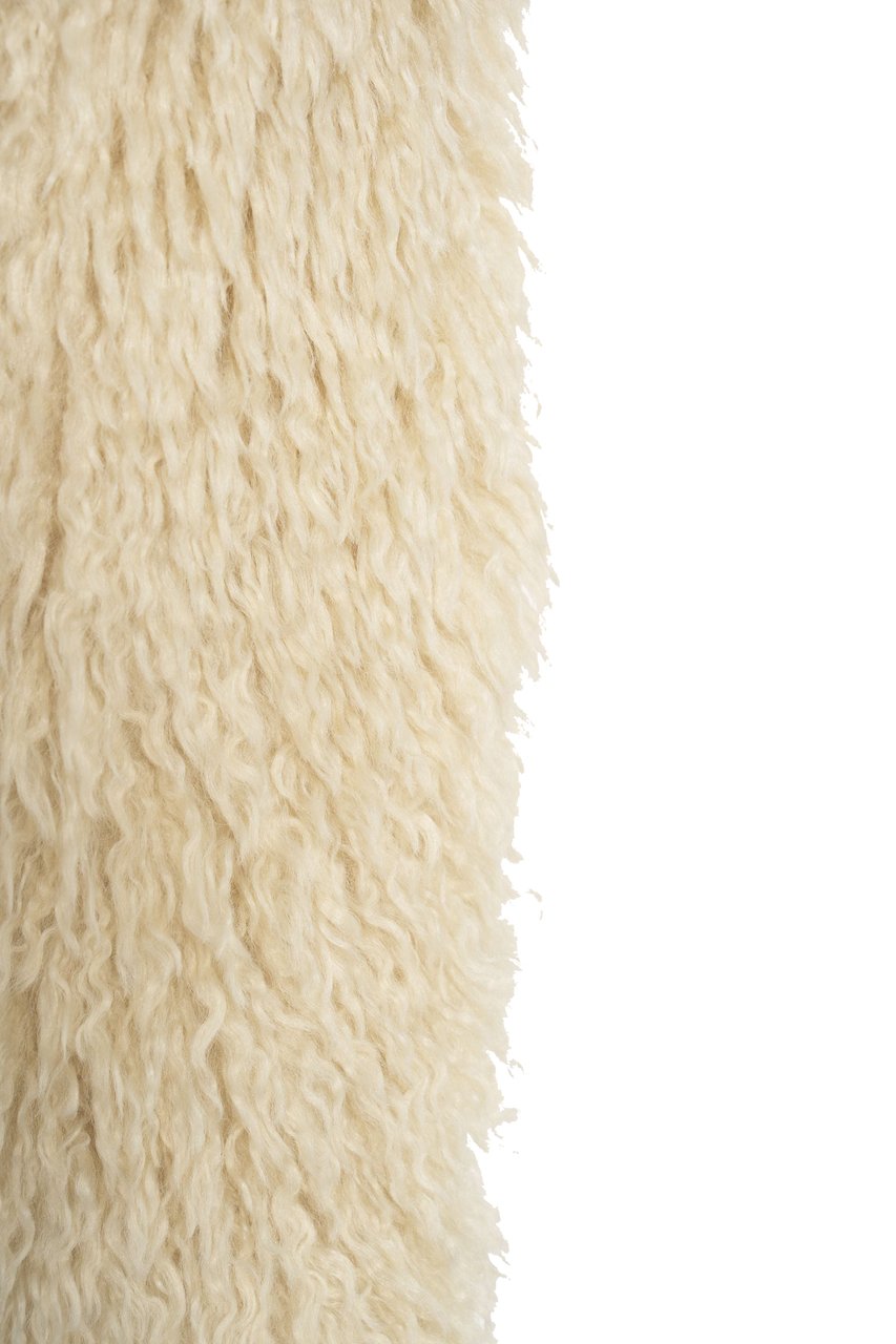Stand Studio Faux fur jacket 'Charlotte' Beige