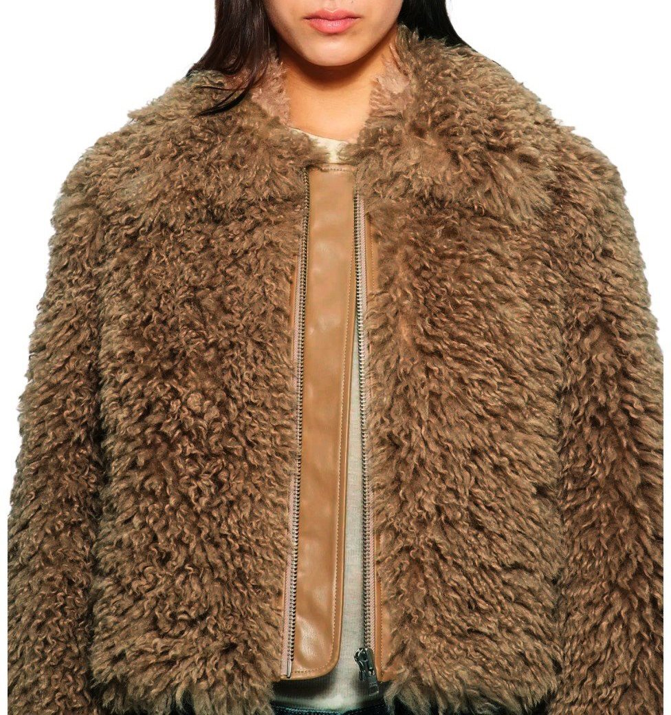 Stand Studio STAND STUDIO ZAYLE TOFFEE JACKET Bruin