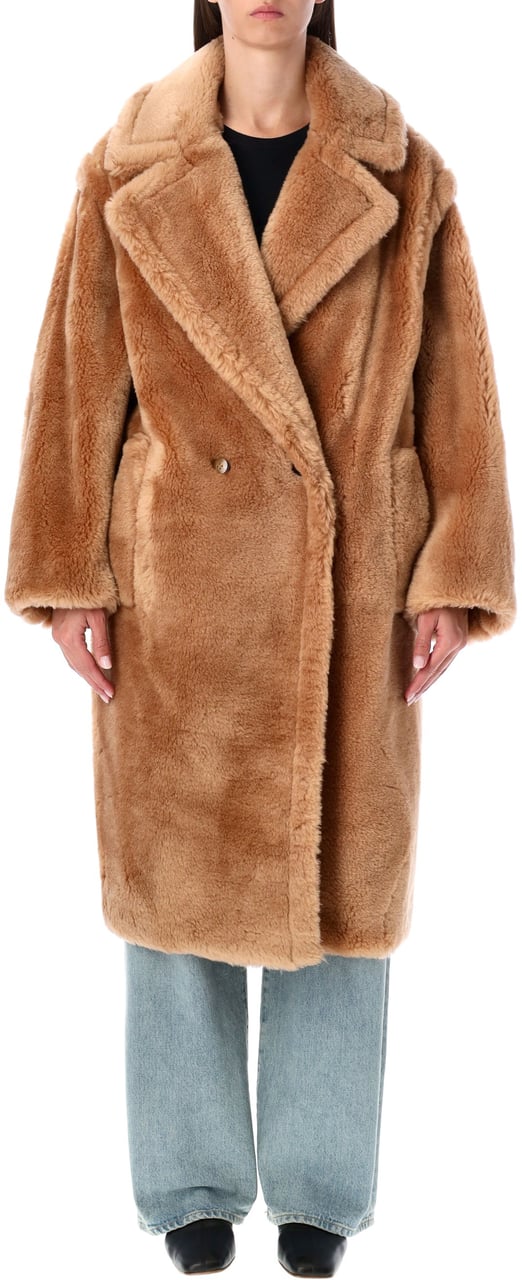 Stand Studio Biba Coat Eco Fir Beige Beige