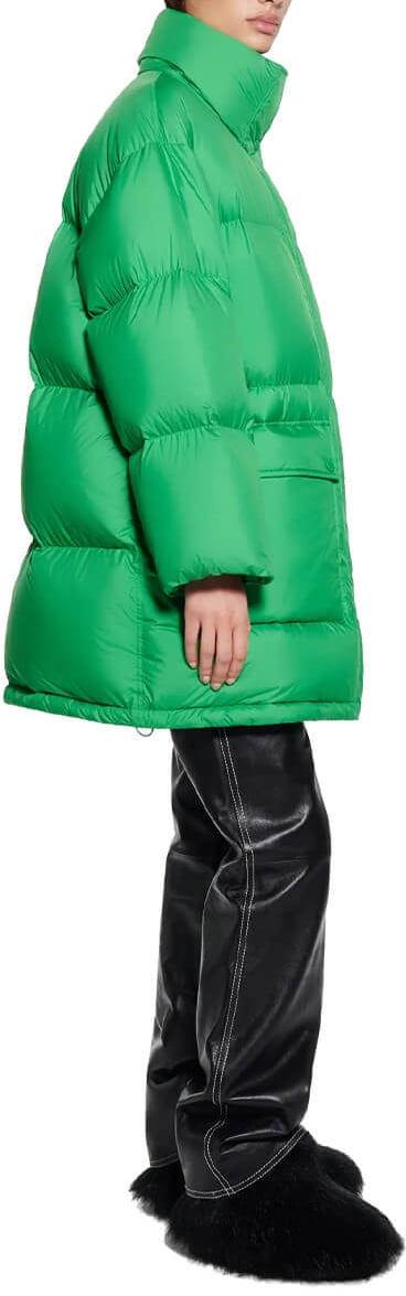 Stand Studio STAND STUDIO EDNA OVERSIZE PADDED JACKET Groen