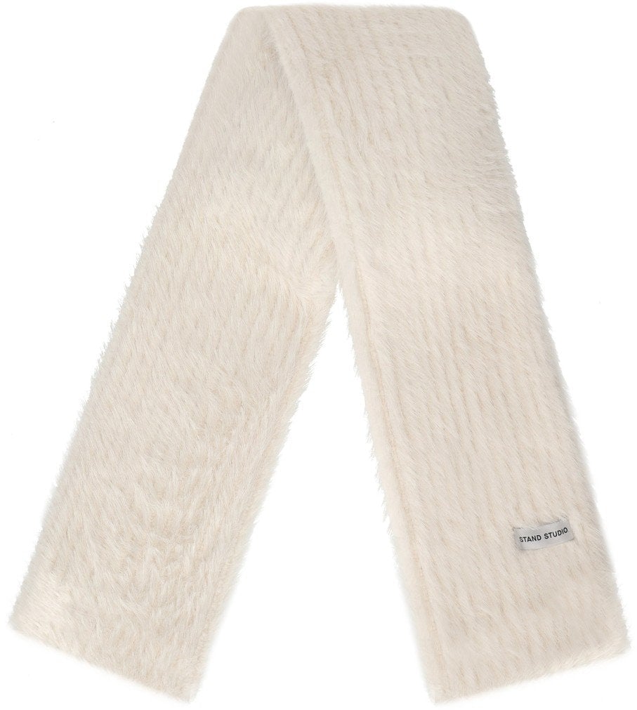 Stand Studio STAND STUDIO RAENA OFF-WHITE SCARF Wit