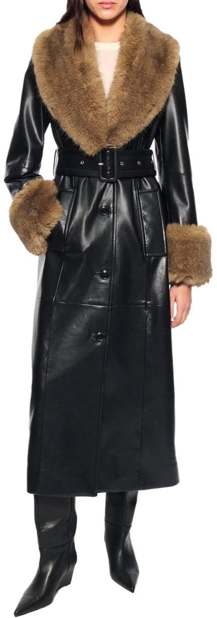 Stand Studio STAND STUDIO ESTELLA COAT Zwart