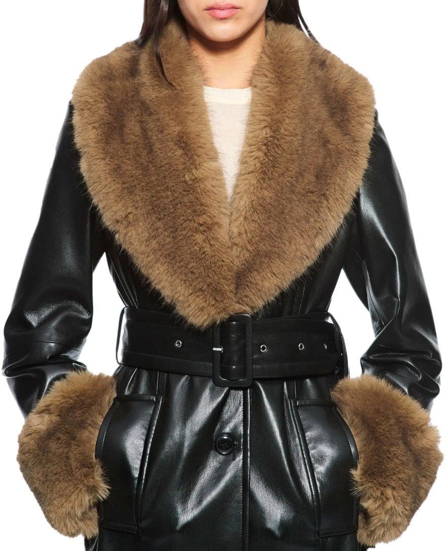 Stand Studio STAND STUDIO ESTELLA COAT Zwart