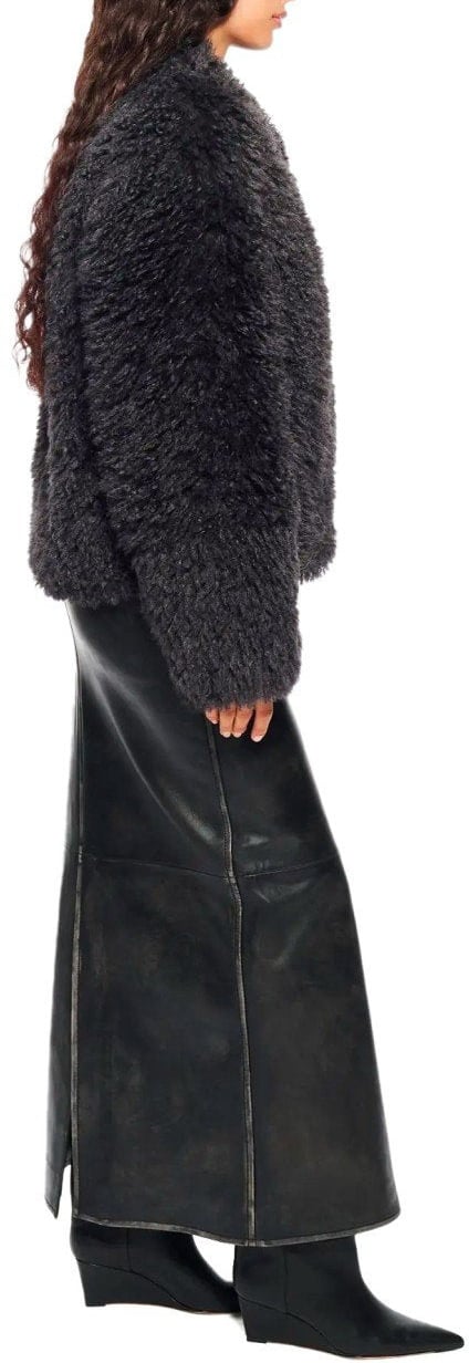 Stand Studio STAND STUDIO CHARLOTTE SMOKE GREY JACKET Grijs