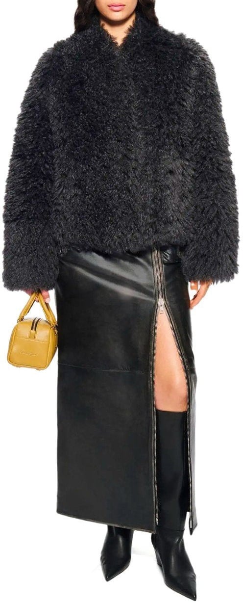 Stand Studio STAND STUDIO CHARLOTTE SMOKE GREY JACKET Grijs