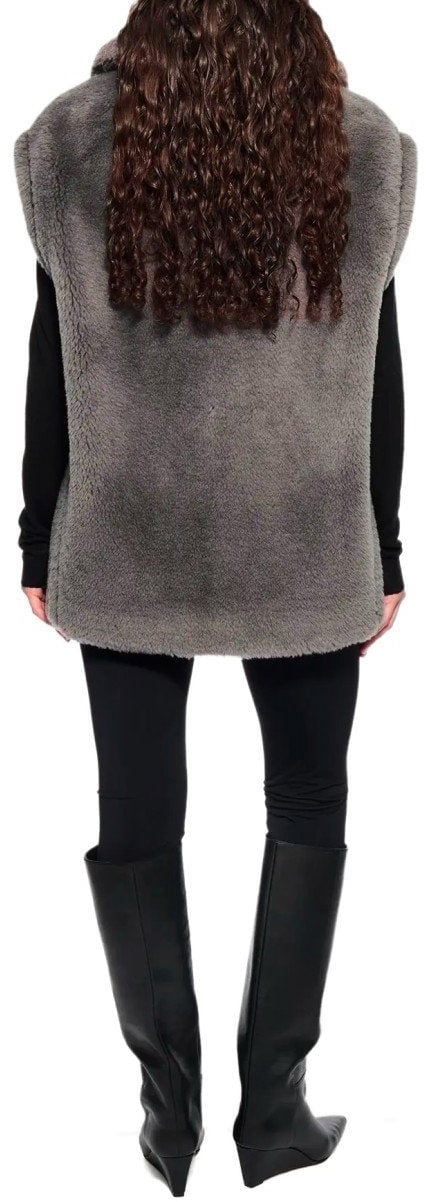 STAND STUDIO CLARY GREY VEST Grijs