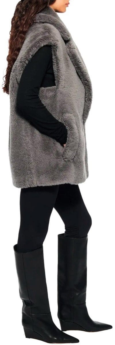 STAND STUDIO CLARY GREY VEST Grijs