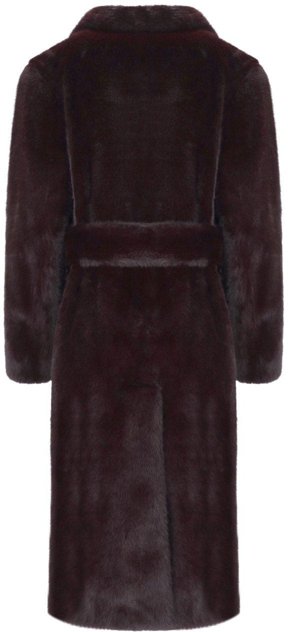 Stand Studio STAND STUDIO JASMINE MERLOT COAT Rood
