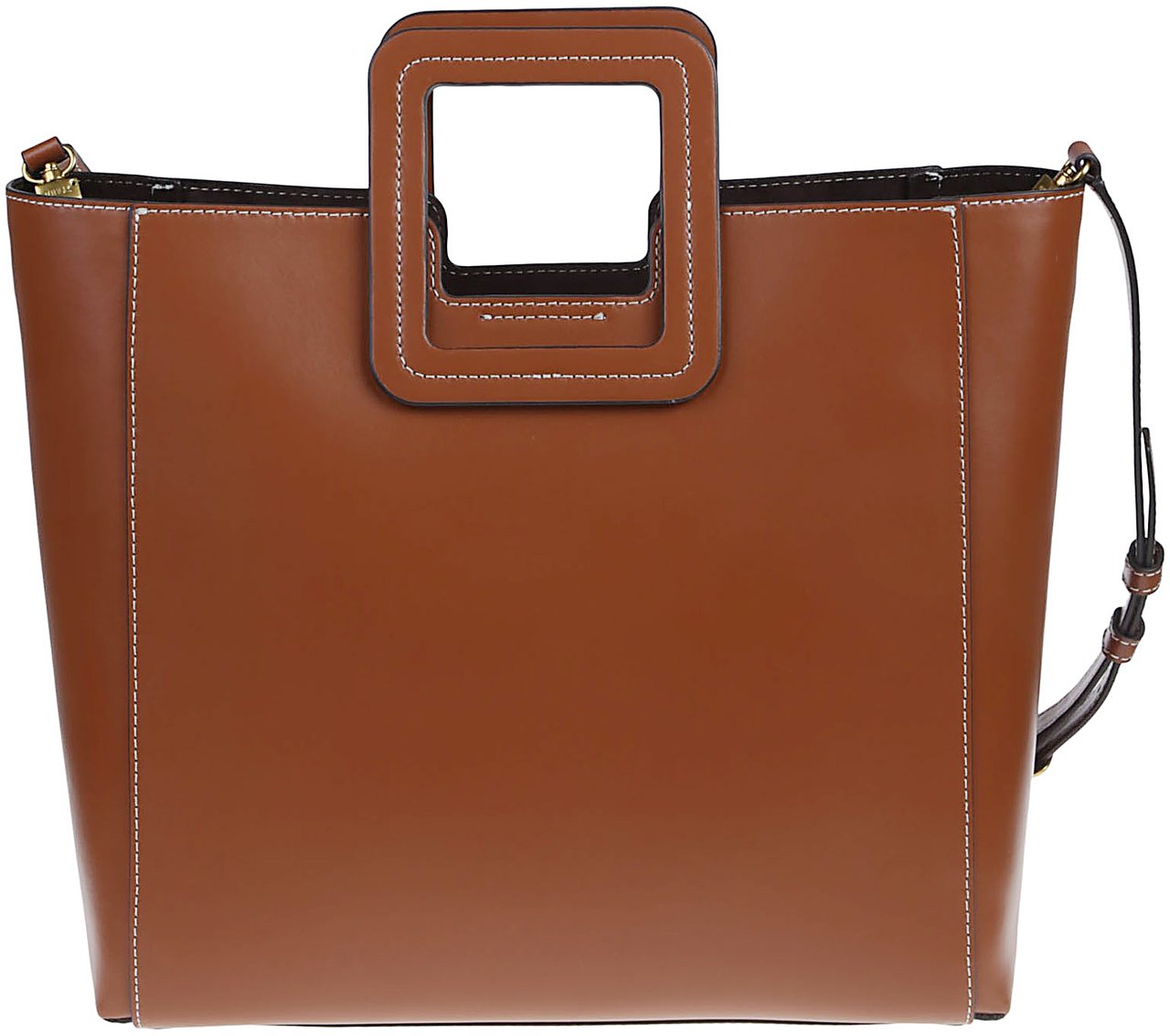 Staud Shirley Tote Bag Brown Bruin