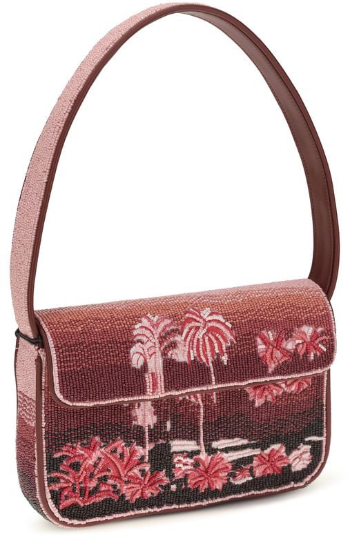 Staud Staud Multicolor Glass Shoulder Bag Divers
