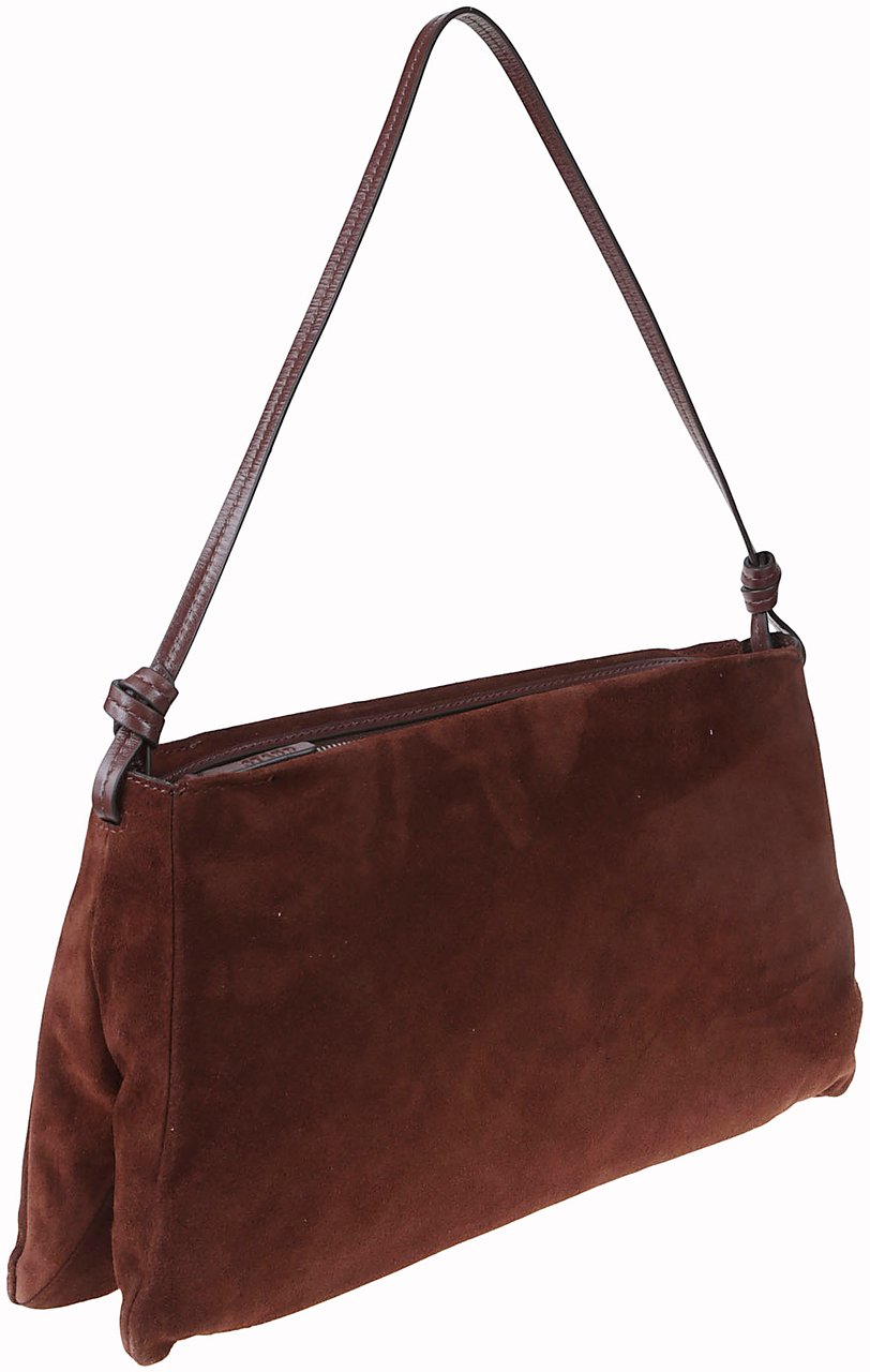 Staud Wally Shoulder Bag Brown Bruin