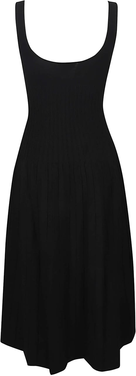 Staud Ellison Dress Black Zwart